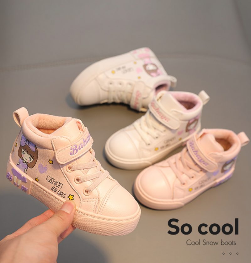 Normani Piges Varme Sneaker - Hvid