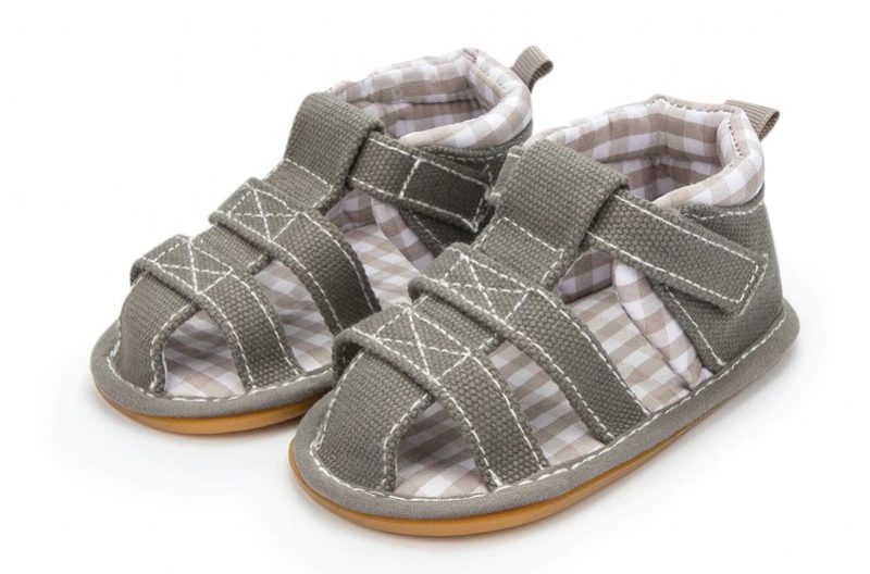 Nous Baby Mode Sandal Til Drenge - Grå