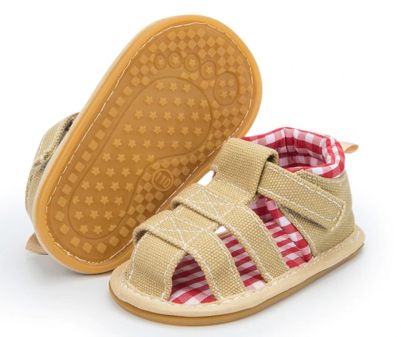 Nous Baby Mode Sandal Til Drenge - Grå