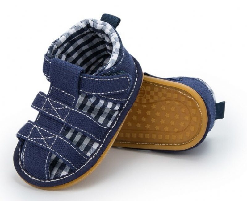 Nous Baby Mode Sandal Til Drenge - Grå