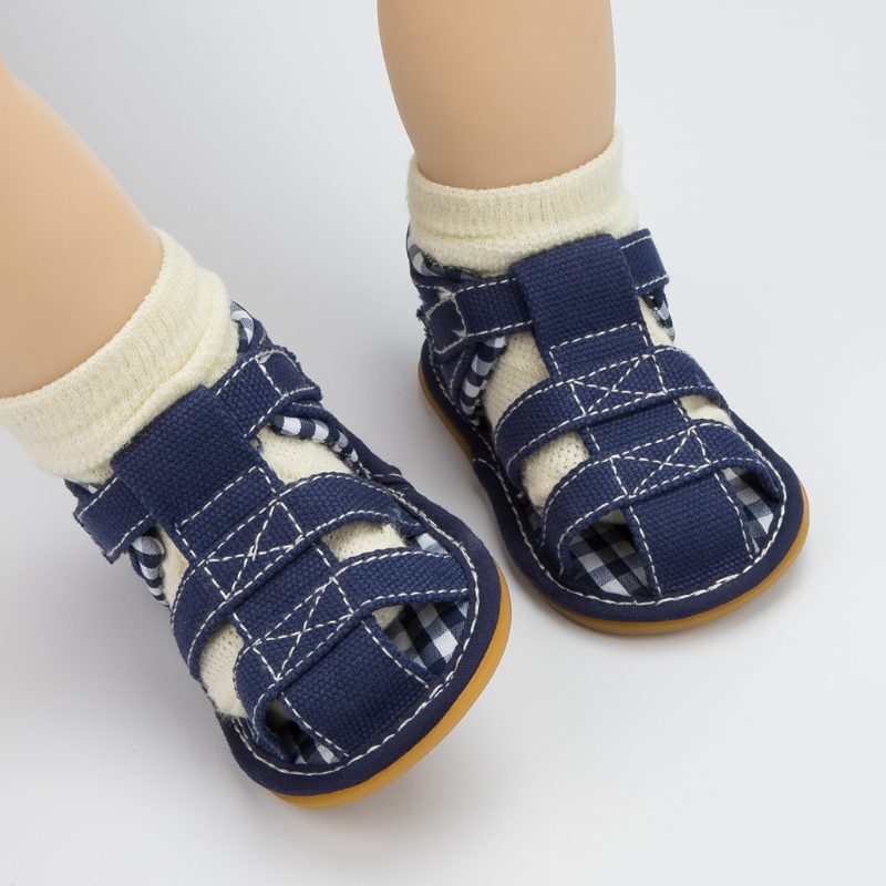 Nous Baby Mode Sandal Til Drenge - Grå