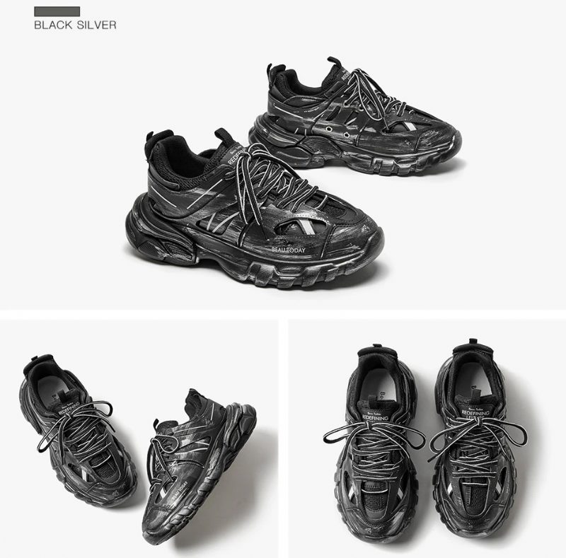 Novak Sneaker I Høj Kvalitet Til Kvinder - Sort Sølv