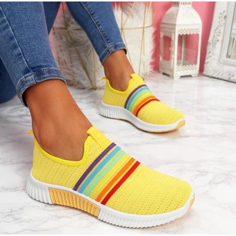 Nurul Slip-on Flade Fritidssko Til Kvinder - Gul