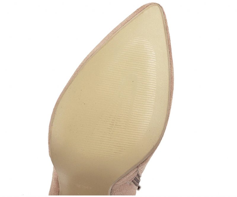 Nurys Boots Knælængde - Abrikos