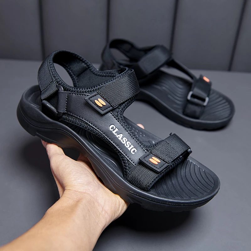 Obdulio Mænds Sandal - Sort