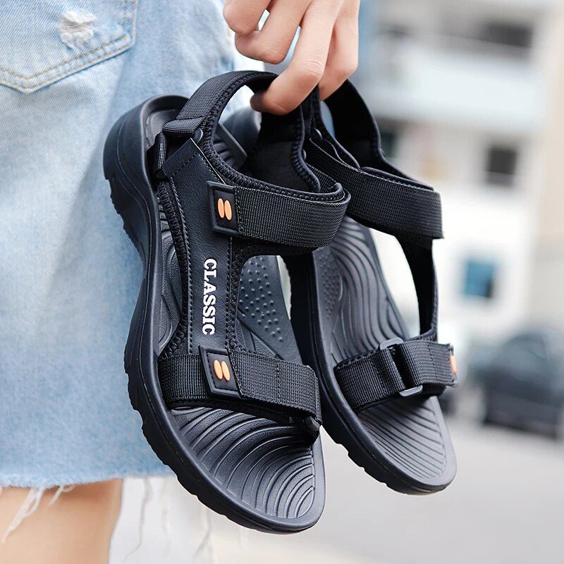 Obdulio Mænds Sandal - Sort
