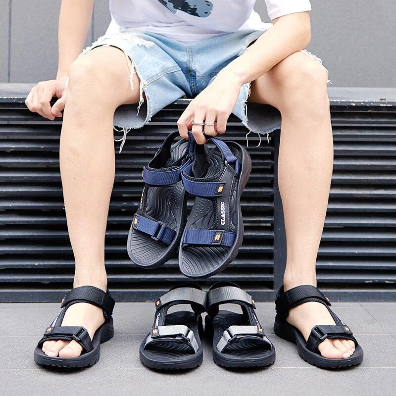 Obdulio Mænds Sandal - Sort