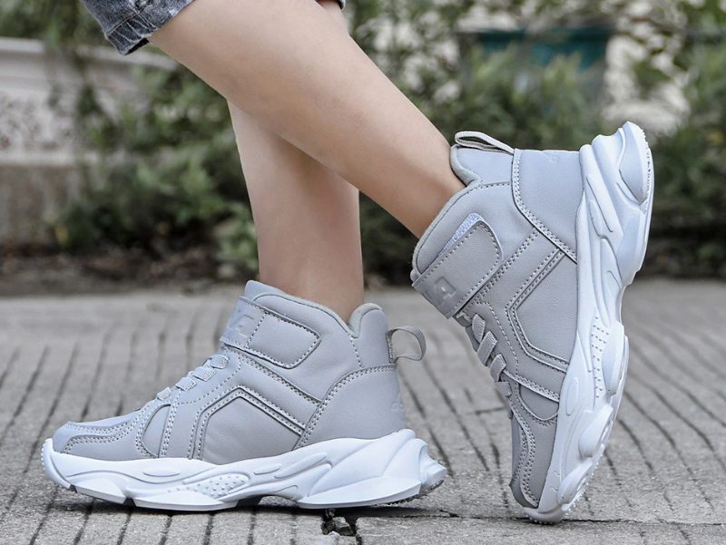 Ocasio Unisex Udendørs Sneaker Til Børn - Grå Pels