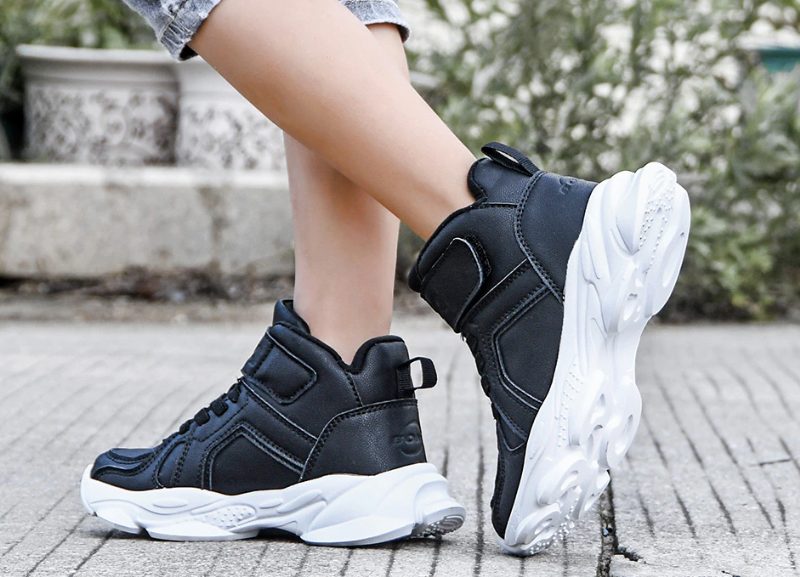 Ocasio Unisex Udendørs Sneaker Til Børn - Grå Pels