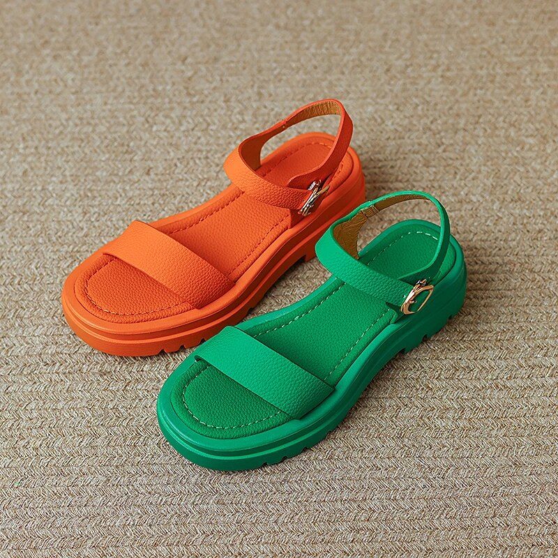 Octavia Damesandaler - Orange