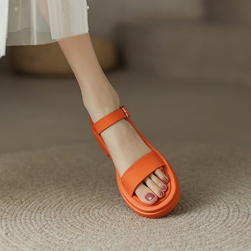 Octavia Damesandaler - Orange
