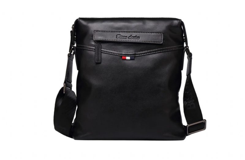 Octavio Crossbody-håndtaske Til Mænd - Sort