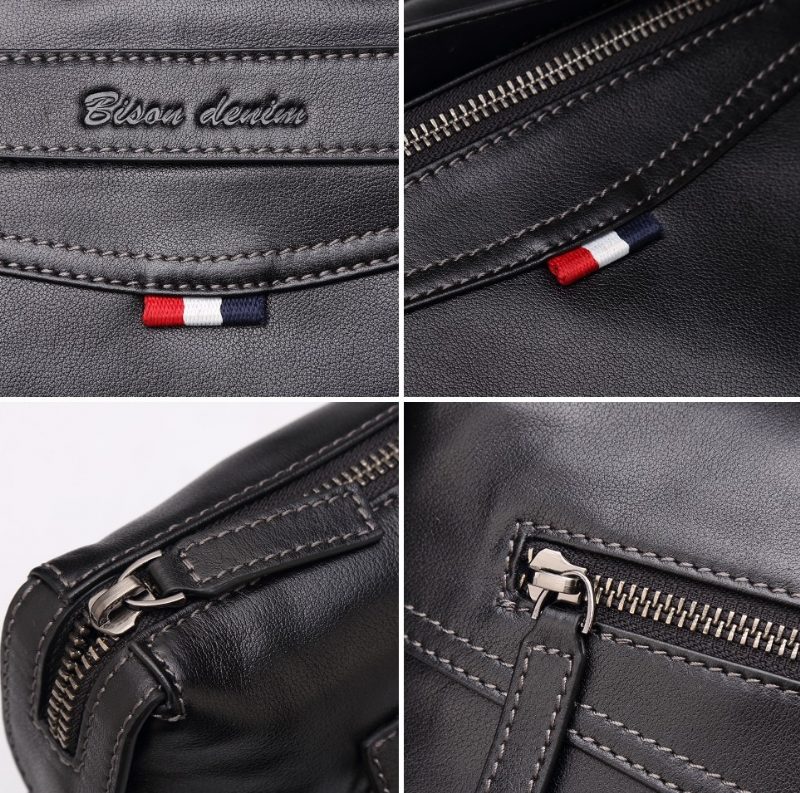 Octavio Crossbody-håndtaske Til Mænd - Sort