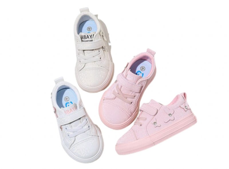 Oda Babypigers Afslappede Sneaker - Beige