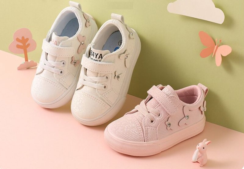 Oda Babypigers Afslappede Sneaker - Beige