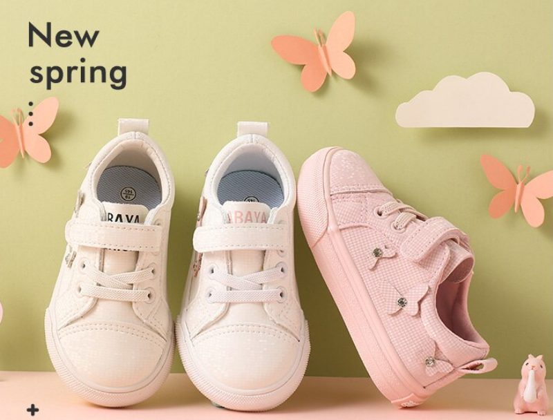 Oda Babypigers Afslappede Sneaker - Beige