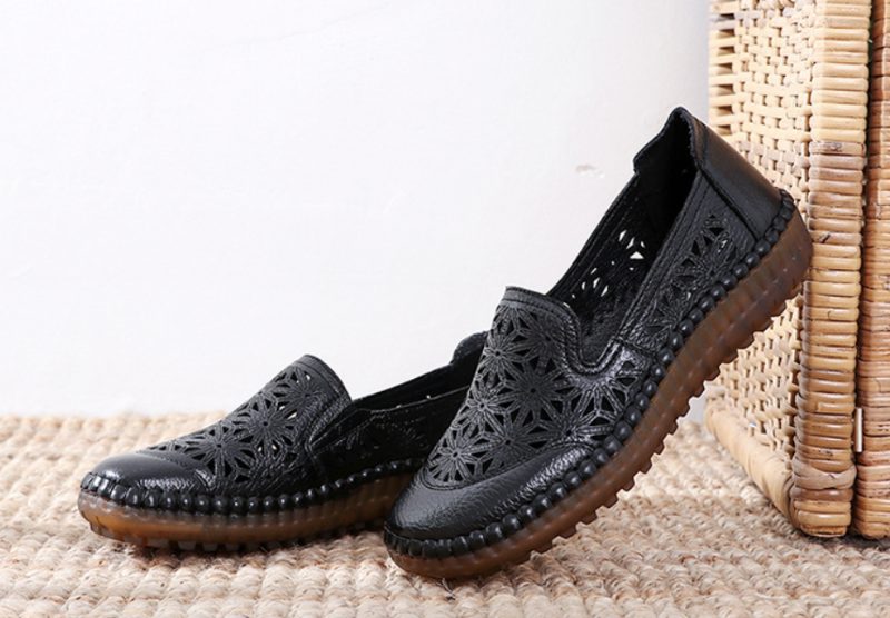 Olga Dame Loafer Sko - khaki