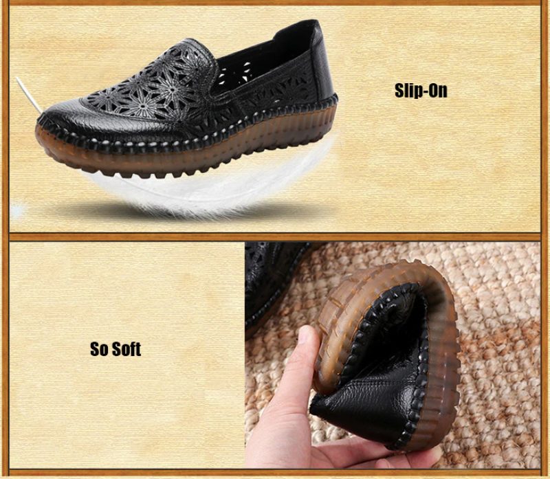 Olga Dame Loafer Sko - khaki