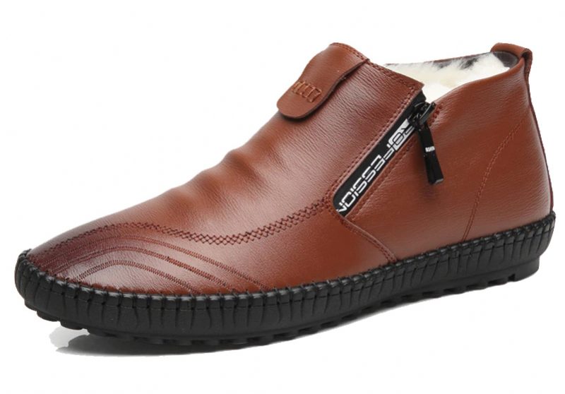 Olimar Loafers Snesko Til Mænd - Brun
