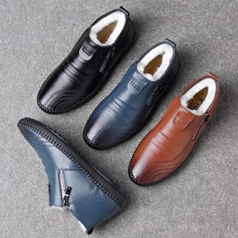 Olimar Loafers Snesko Til Mænd - Brun