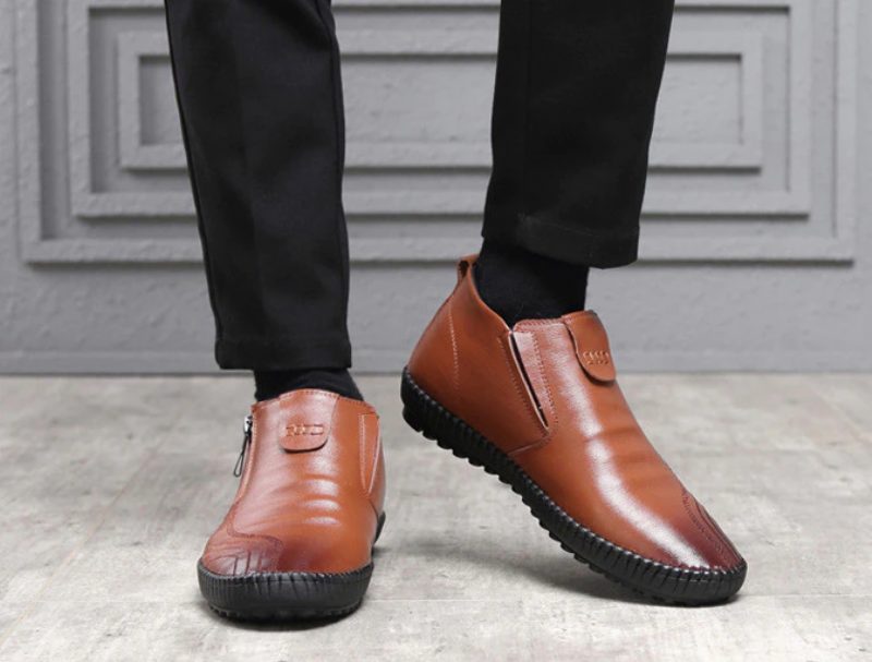Olimar Loafers Snesko Til Mænd - Brun