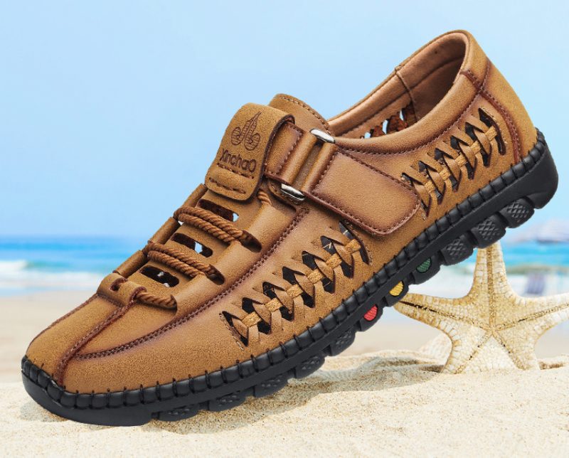 Oliver Sandal Til Mænd - Brun