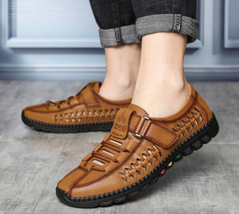 Oliver Sandal Til Mænd - Brun