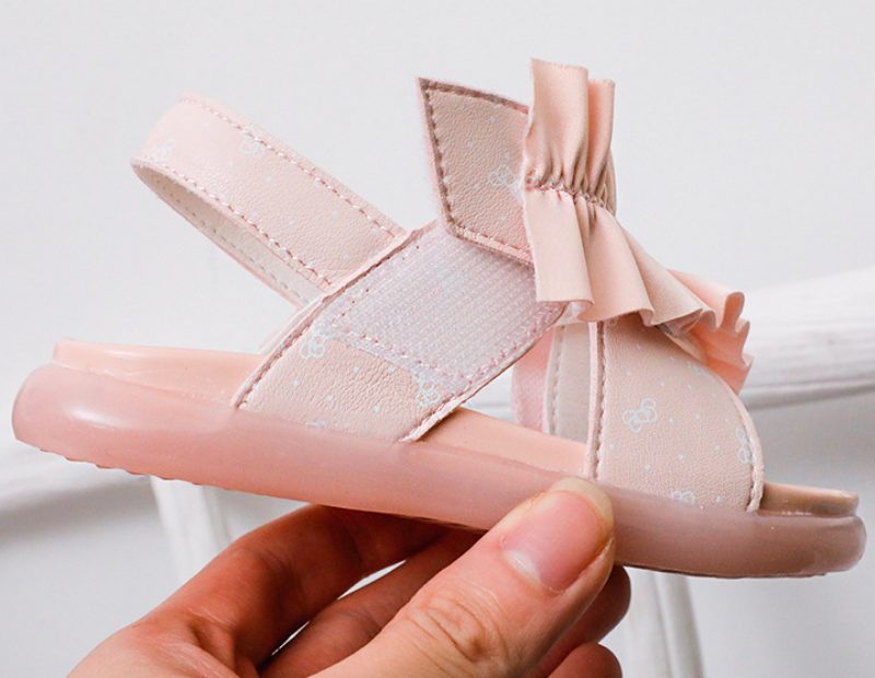 Olivia Piges Afslappede Sandal - Pink