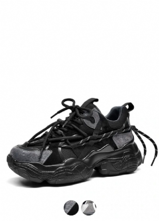 Oluche Damesneakers Med Snøre
