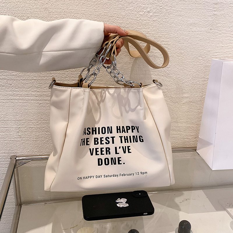 Onozo Designer Large Tote Håndtaske Til Kvinder - Khaki