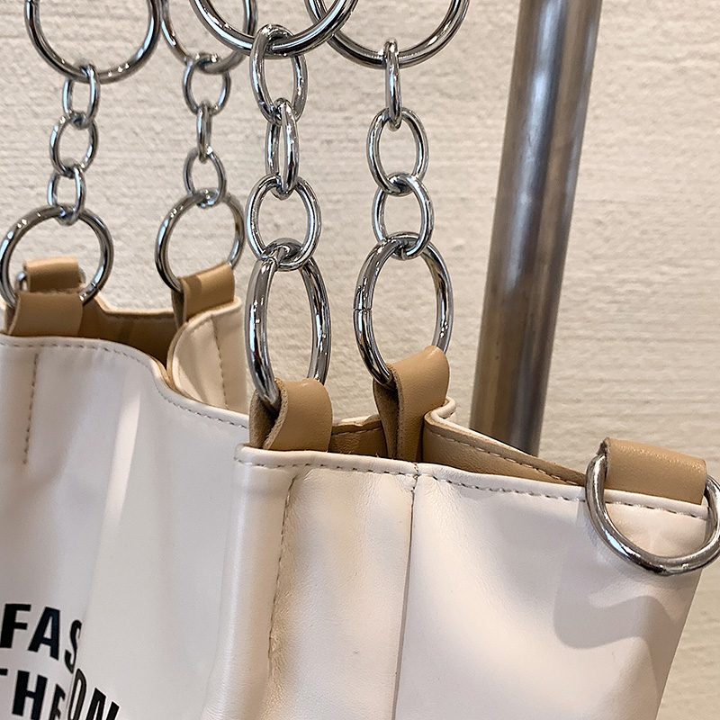 Onozo Designer Large Tote Håndtaske Til Kvinder - Khaki