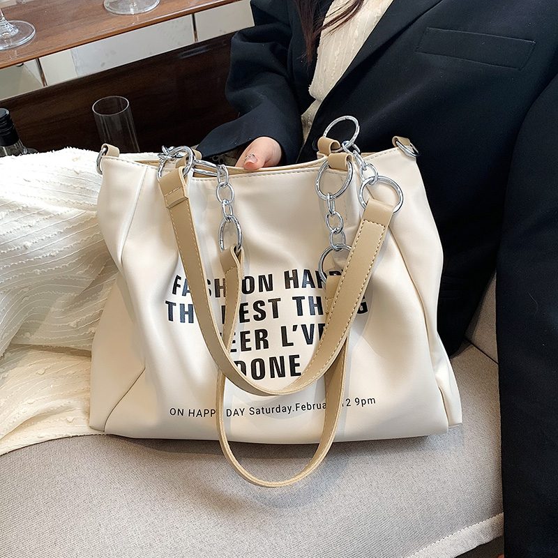 Onozo Designer Large Tote Håndtaske Til Kvinder - Khaki