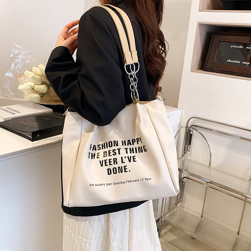 Onozo Designer Large Tote Håndtaske Til Kvinder - Khaki