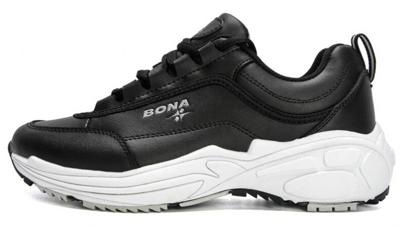 Onyinye Sneaker Wedge Tennissko Til Kvinder - Sort