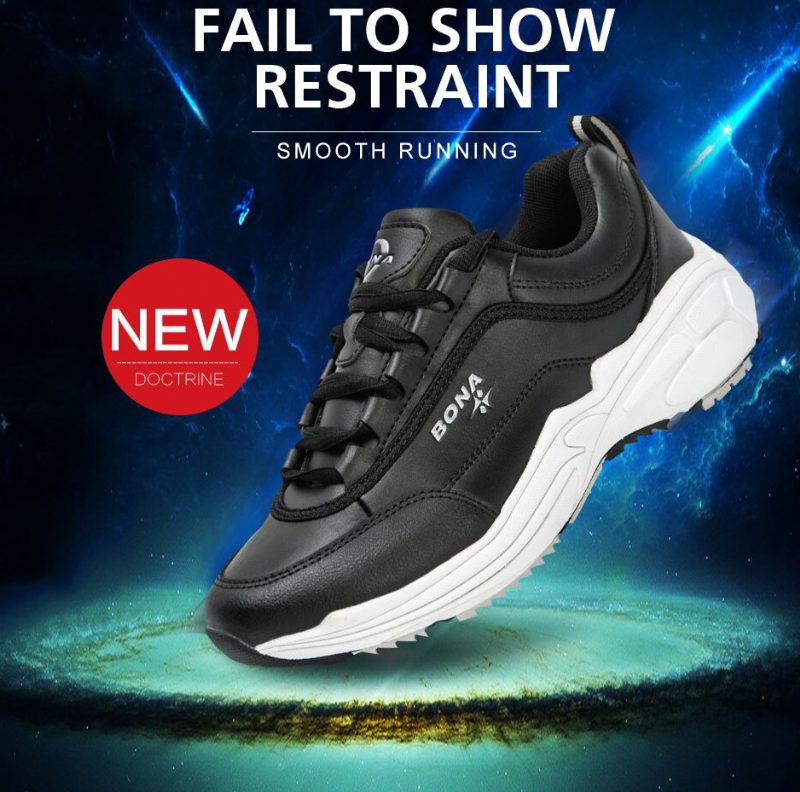 Onyinye Sneaker Wedge Tennissko Til Kvinder - Sort