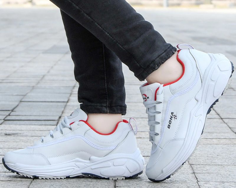 Onyinye Sneaker Wedge Tennissko Til Kvinder - Sort