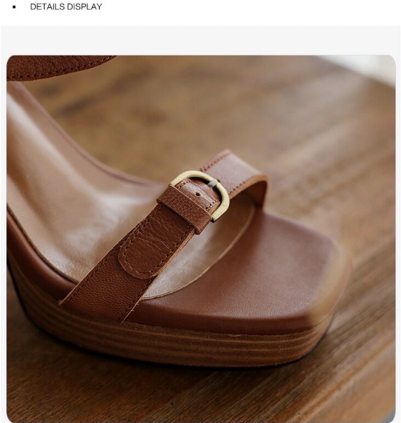 Opalo Damesandaler Sko - Brun
