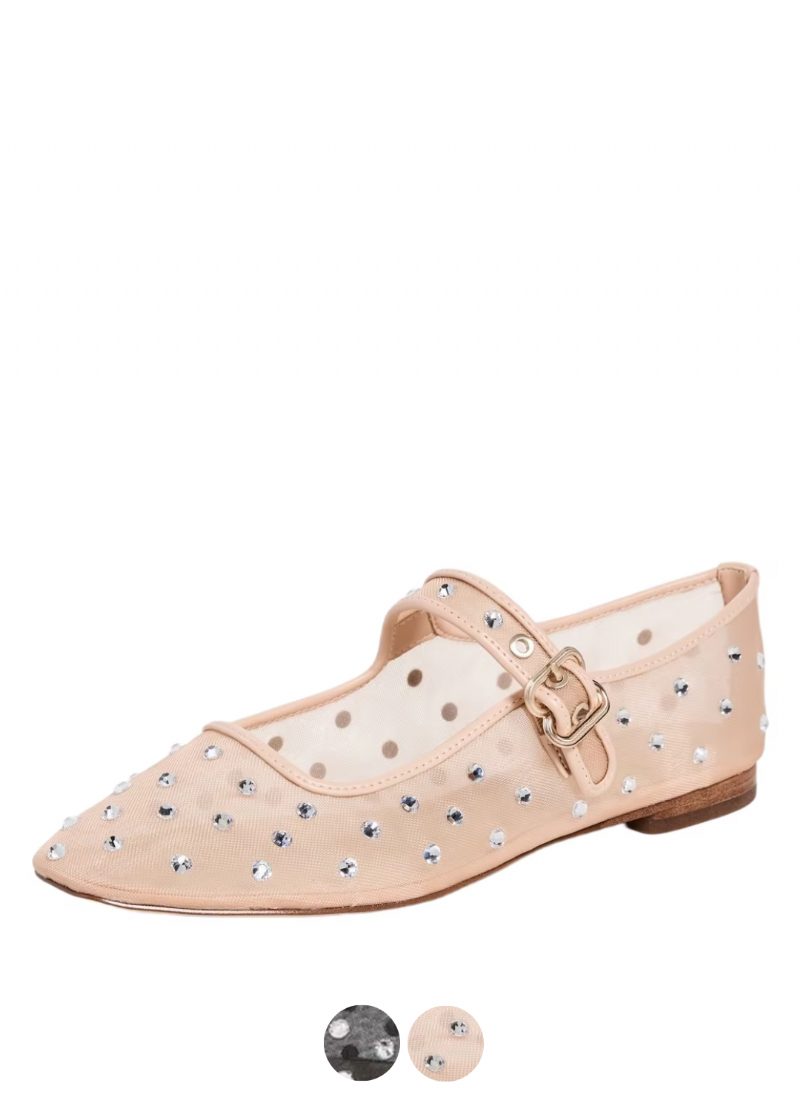 Oralia Dame Rhinestone Ballet Flats