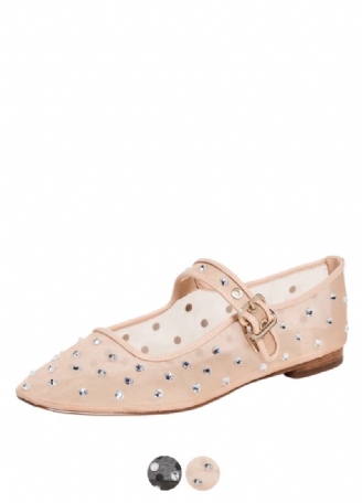 Oralia Dame Rhinestone Ballet Flats