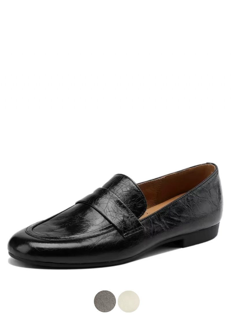 Oriana Casual Loafers I Læder Til Kvinder
