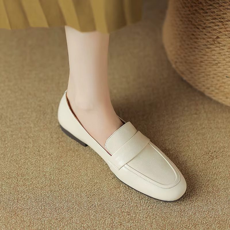 Oriana Casual Loafers I Læder Til Kvinder - Sort