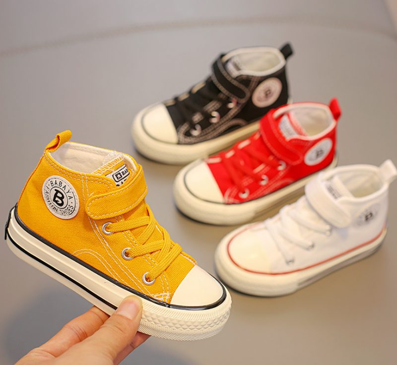 Orju Unisex High Top Sneaker Til Børn - Rød