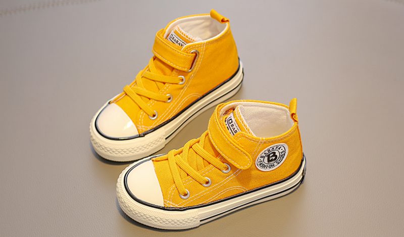 Orju Unisex High Top Sneaker Til Børn - Rød