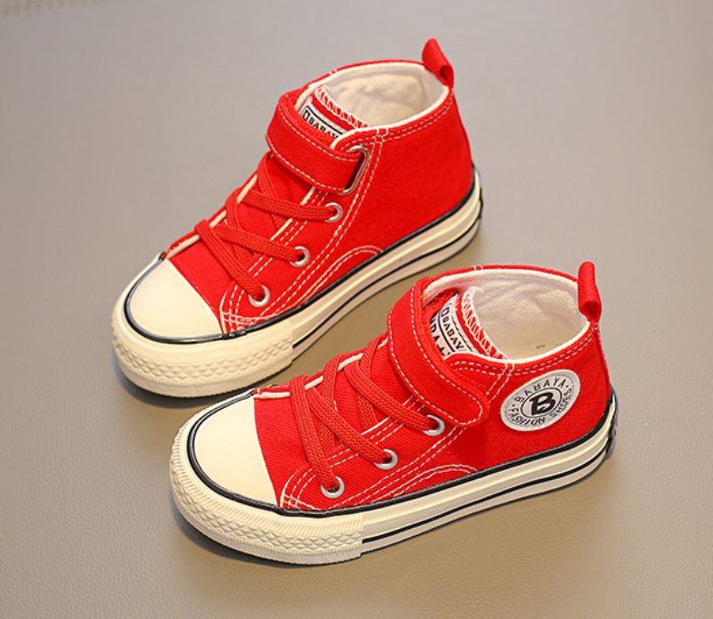 Orju Unisex High Top Sneaker Til Børn - Rød