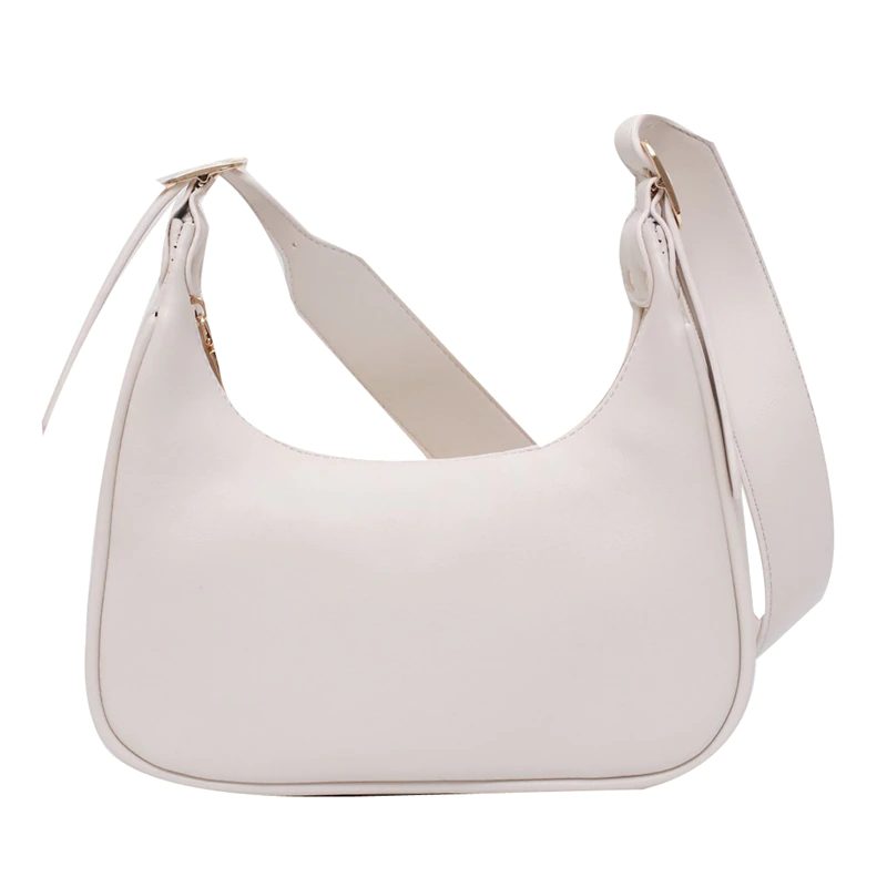 Orly Håndtaske Til Kvinder Small Crossbody I Læder - Hvid