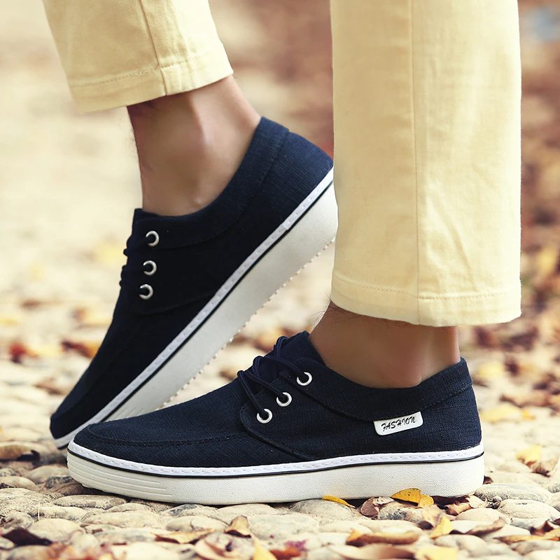 Otlan Klassiske Sneakers Til Mænd - Blå