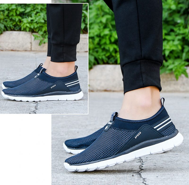 Ozio Slip-on Sneaker Til Mænd - Sort