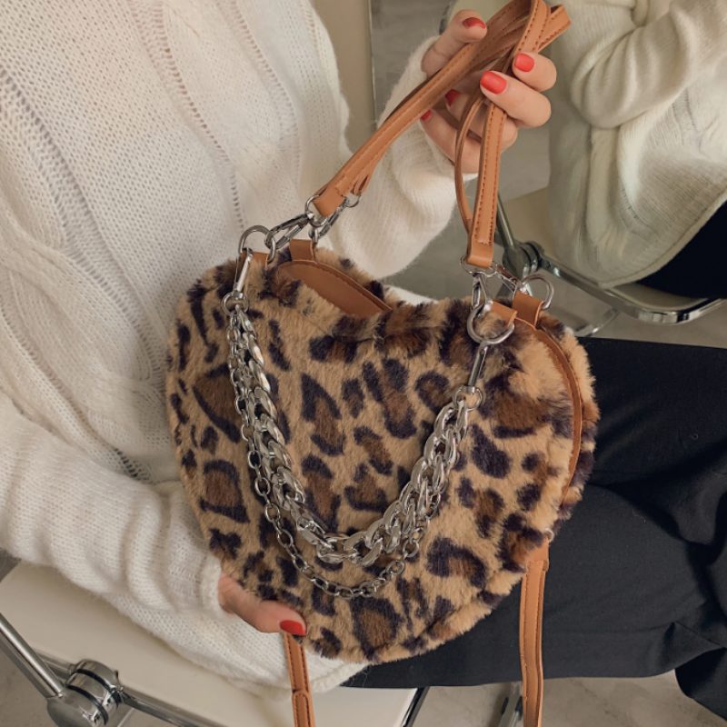 Paily Dame Crossbody-håndtaske I Imiteret Læder - Brun