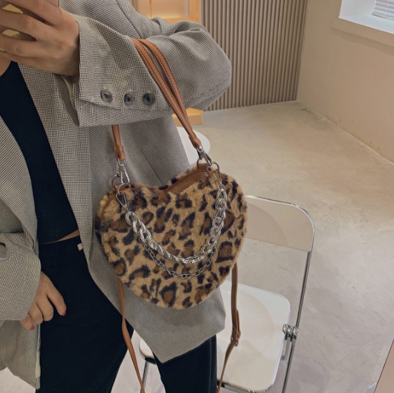 Paily Dame Crossbody-håndtaske I Imiteret Læder - Brun
