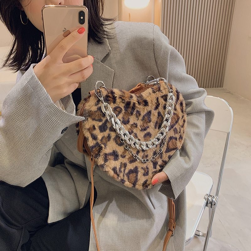 Paily Dame Crossbody-håndtaske I Imiteret Læder - Brun